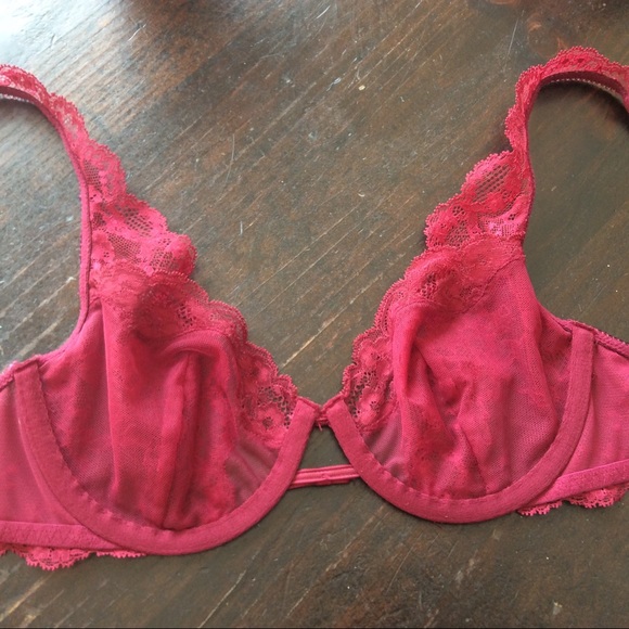 Vintage Victoria’s Secret Lace Plunge Bra 34C - Picture 10 of 13
